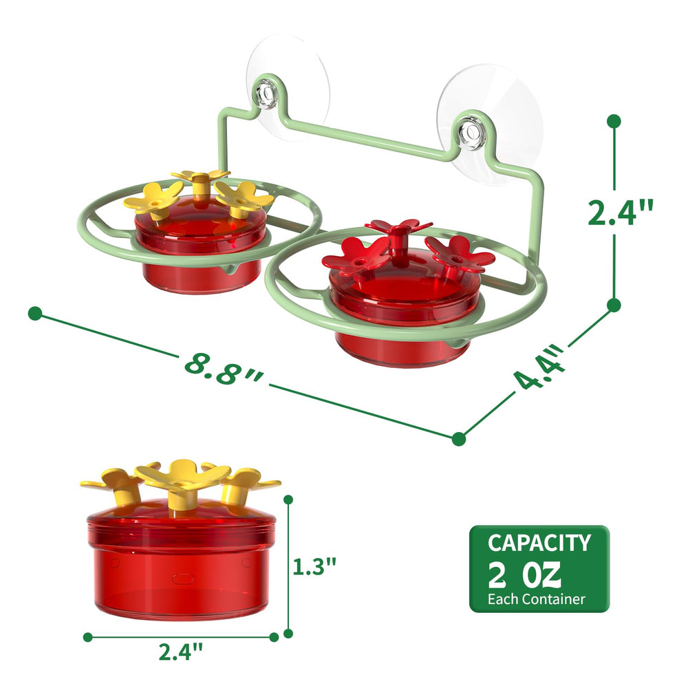 Dreamdrawer hummingbird feeder in outdoor setting