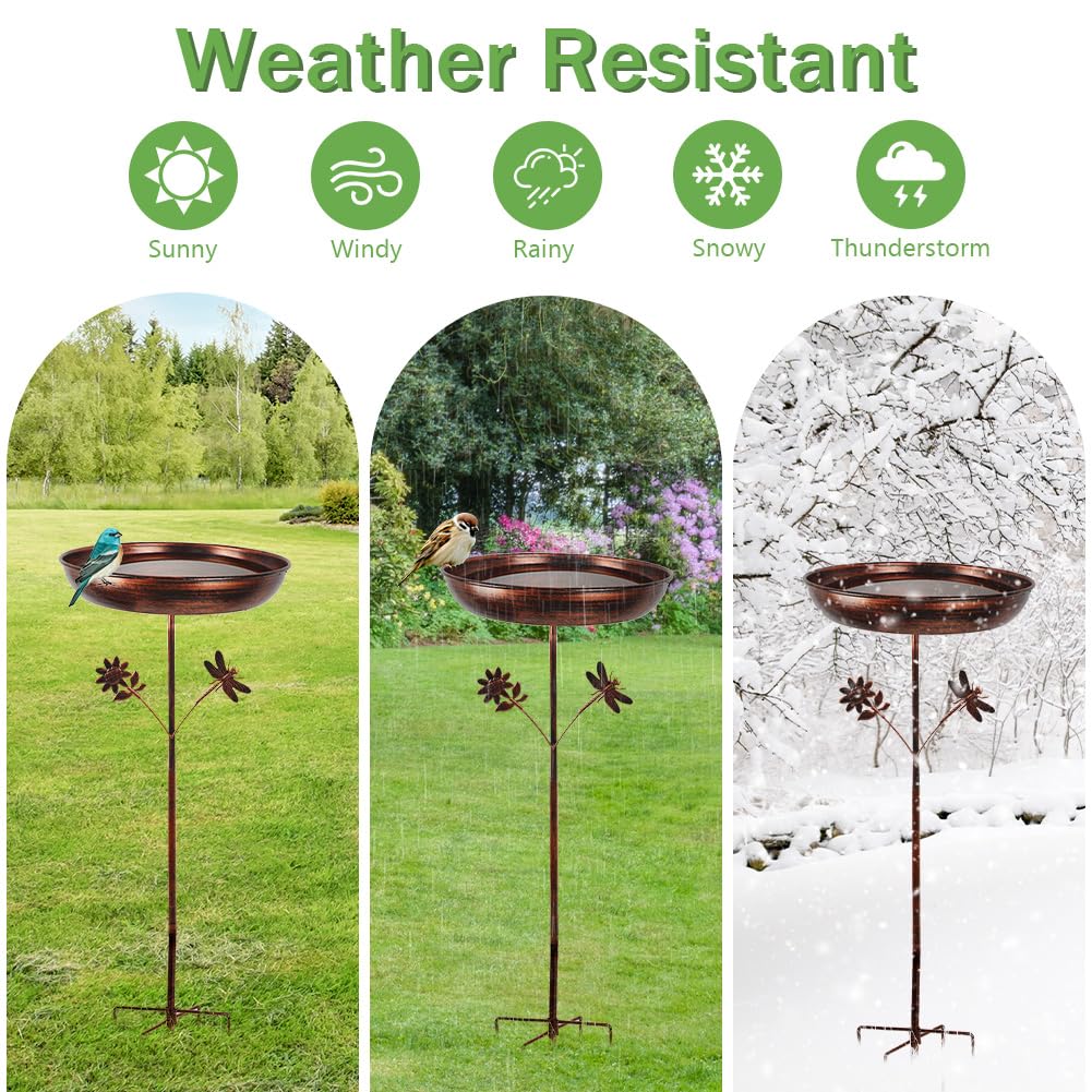 DREAMSOUL bird bath packaging and assembly instructions