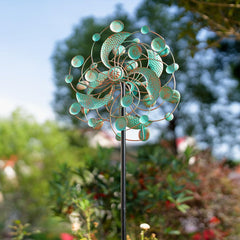 dreamysoul wind spinner side view, detailed design