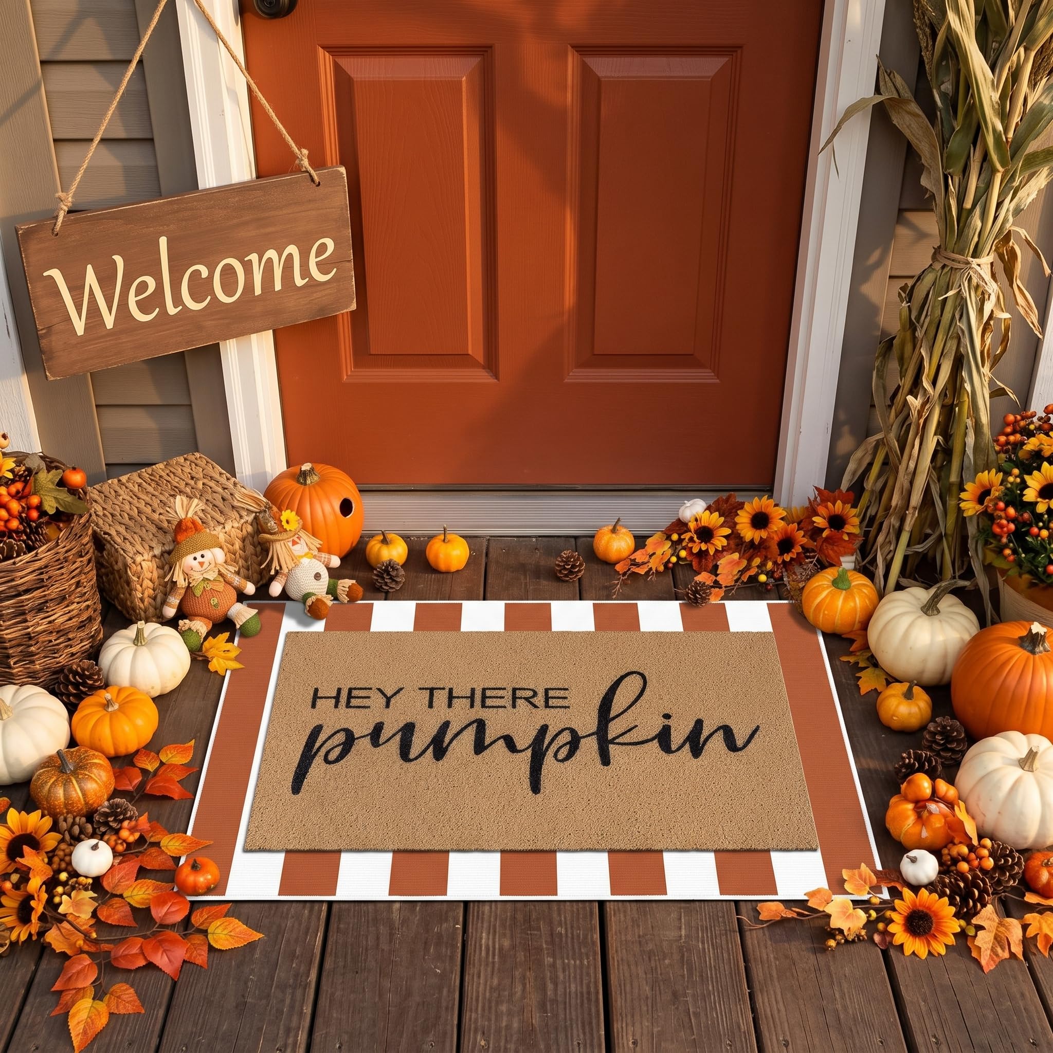 Drydiet doormat set displayed at a front entrance