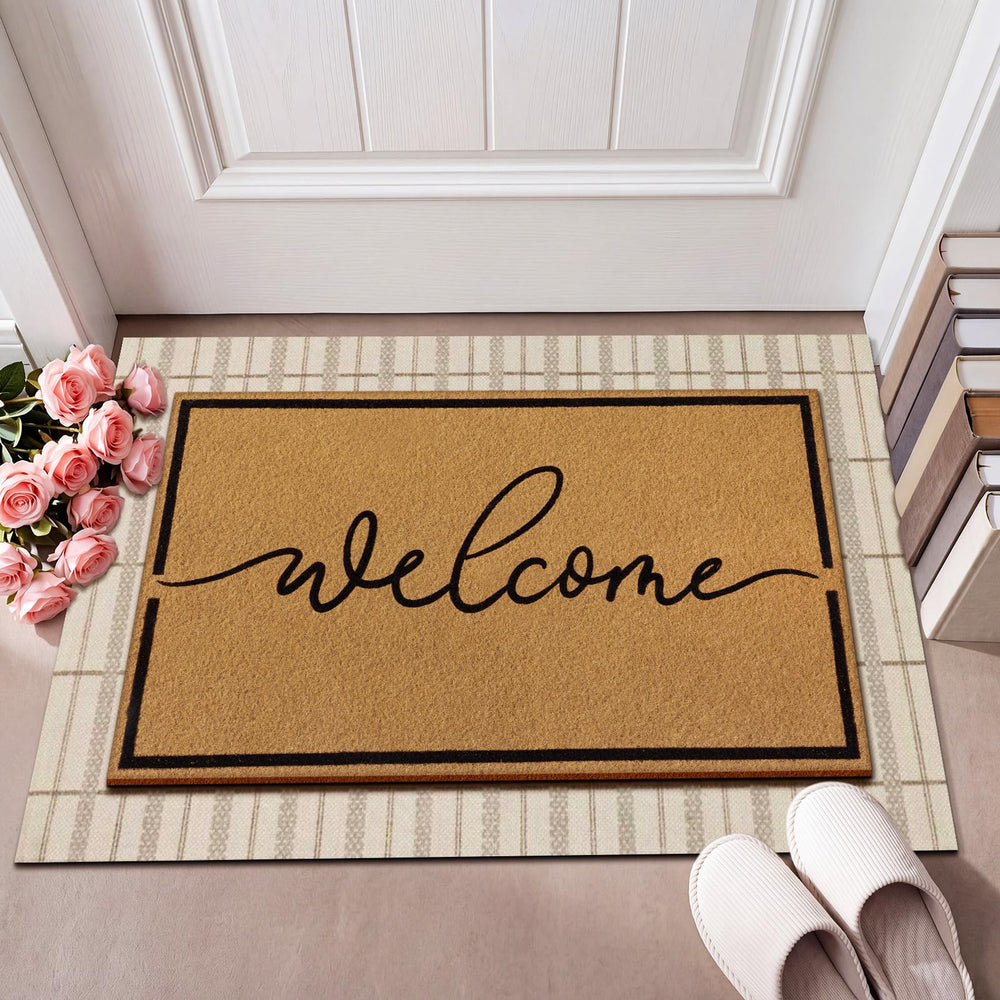 Drydiet doormat set displayed at an entrance