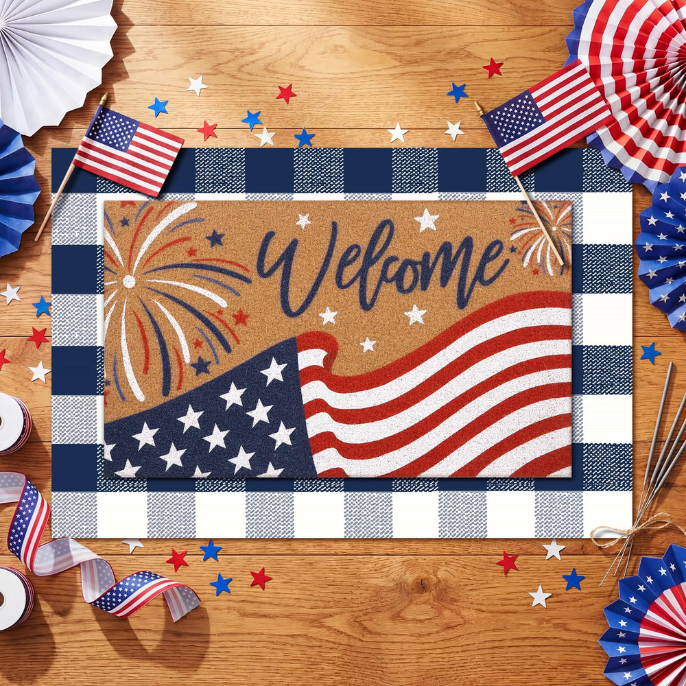 Drydiet Welcome Door Mat packaging with dimensions