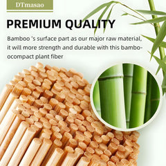 DTmasao bamboo skewers in use roasting marshmallows