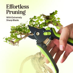 Dual-size cutting opening of Craft911 hedge clipper