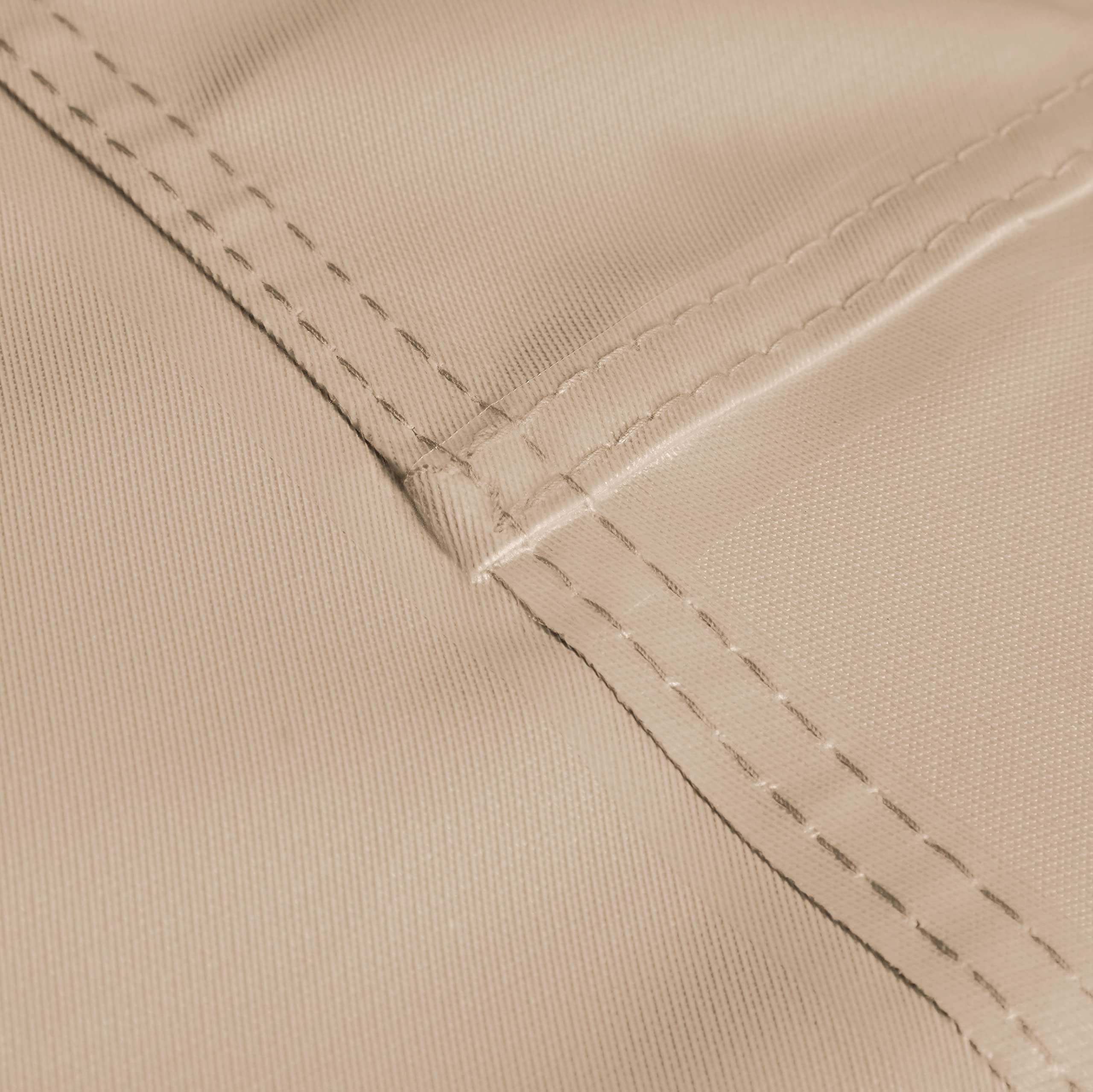 Duck Covers Elegant Waterproof Loveseat Cover laid over a loveseat