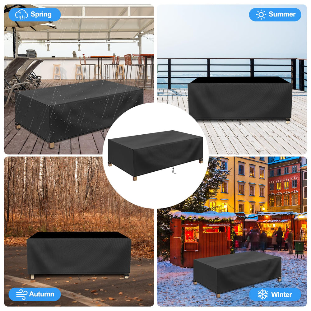 DUDSOEHO Rectangular Coffee Table Cover packaging