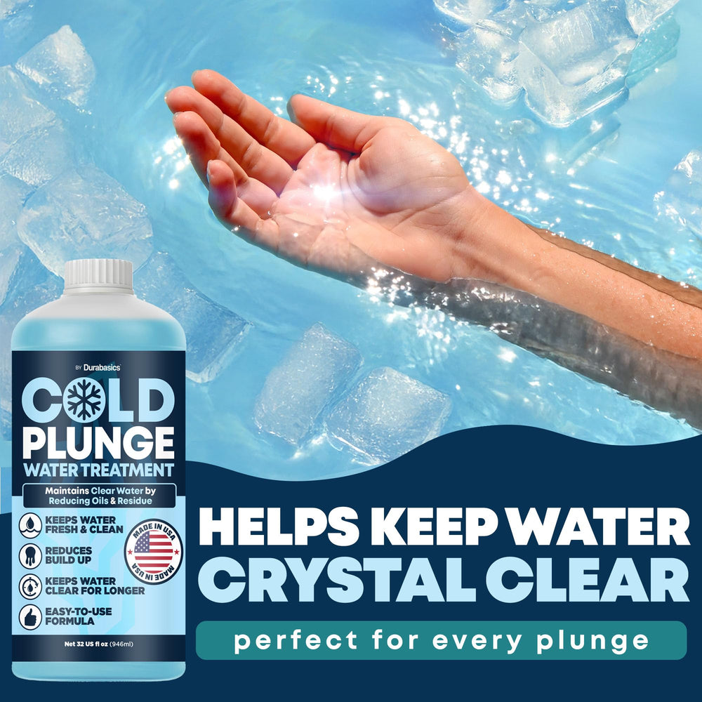 Durabasics Cold Plunge Water 32 oz side view