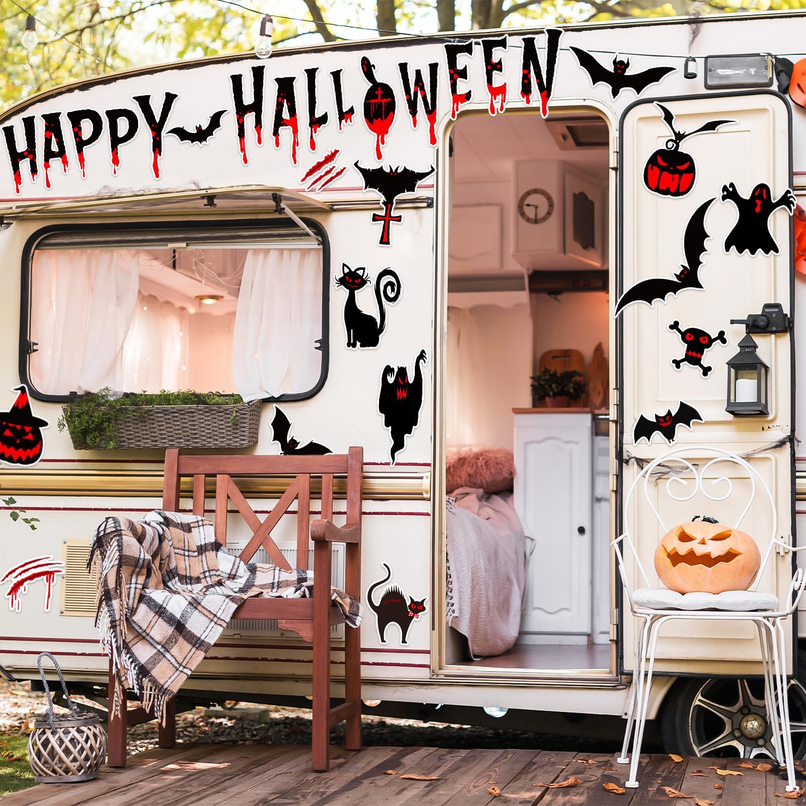 Durable and waterproof Halloween decoration magnets