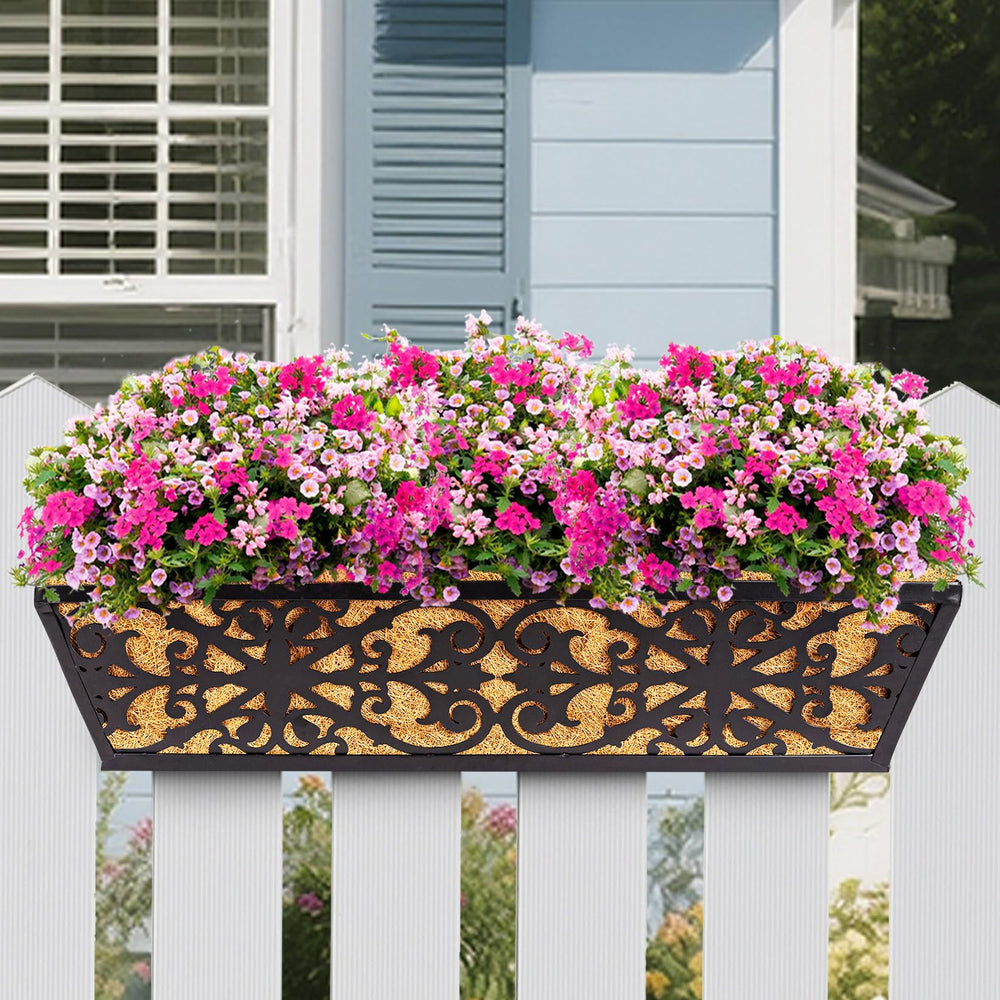 Durable carbon steel frame of Karlliu planters