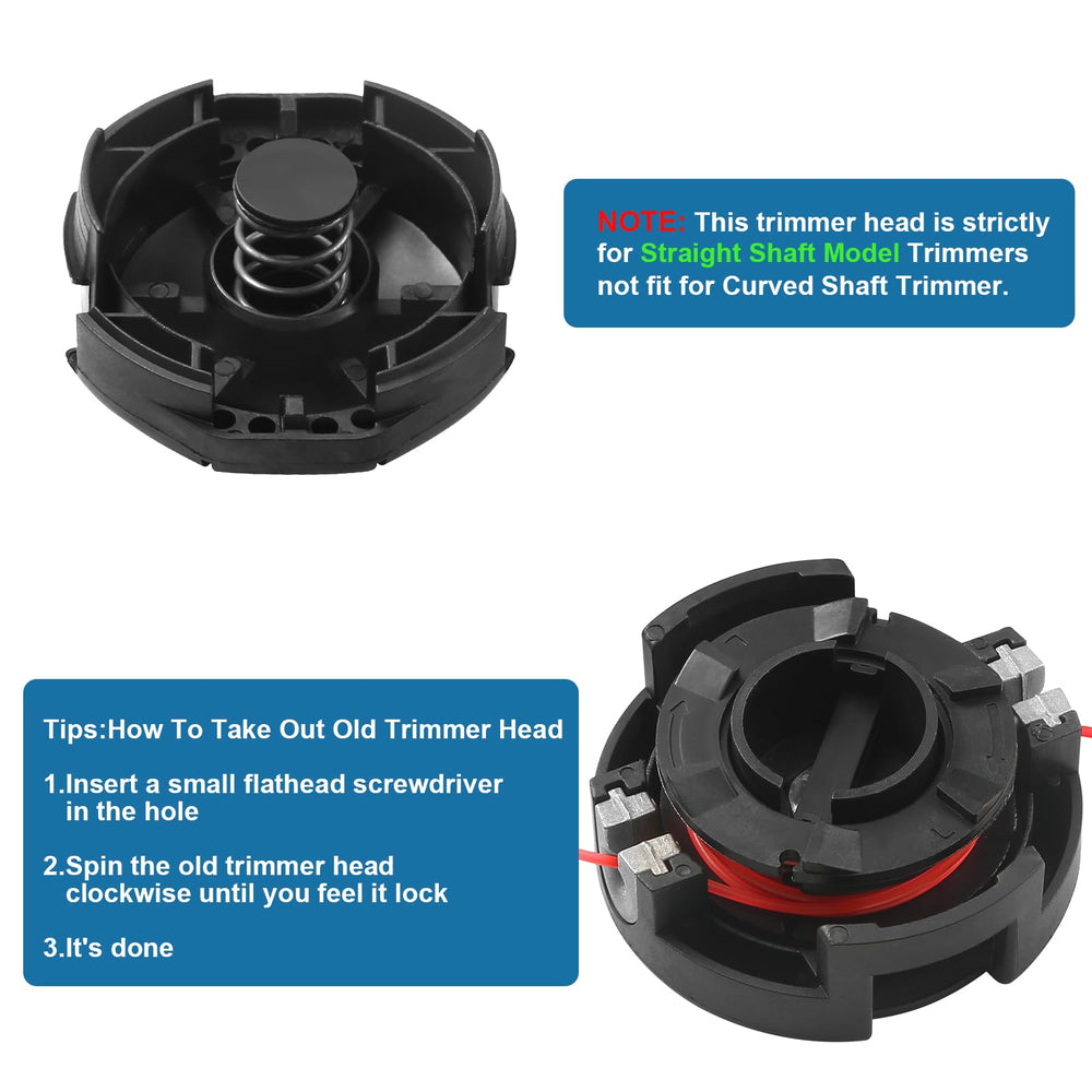 Durable construction of Envanptaz Weed Eater Head