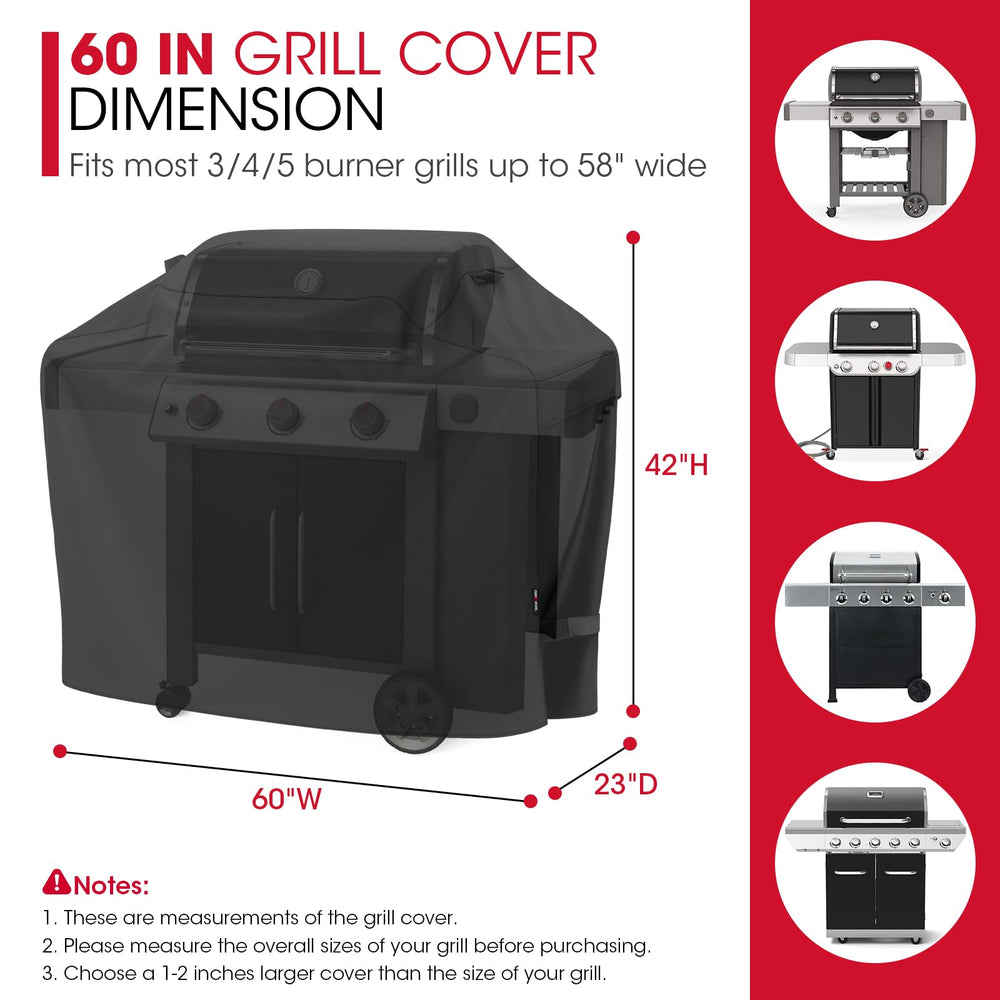 Durable handles of Unicook grill cover