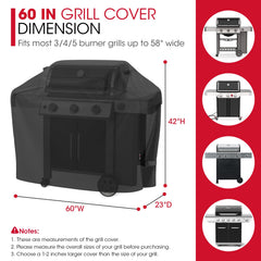 Durable handles of Unicook grill cover