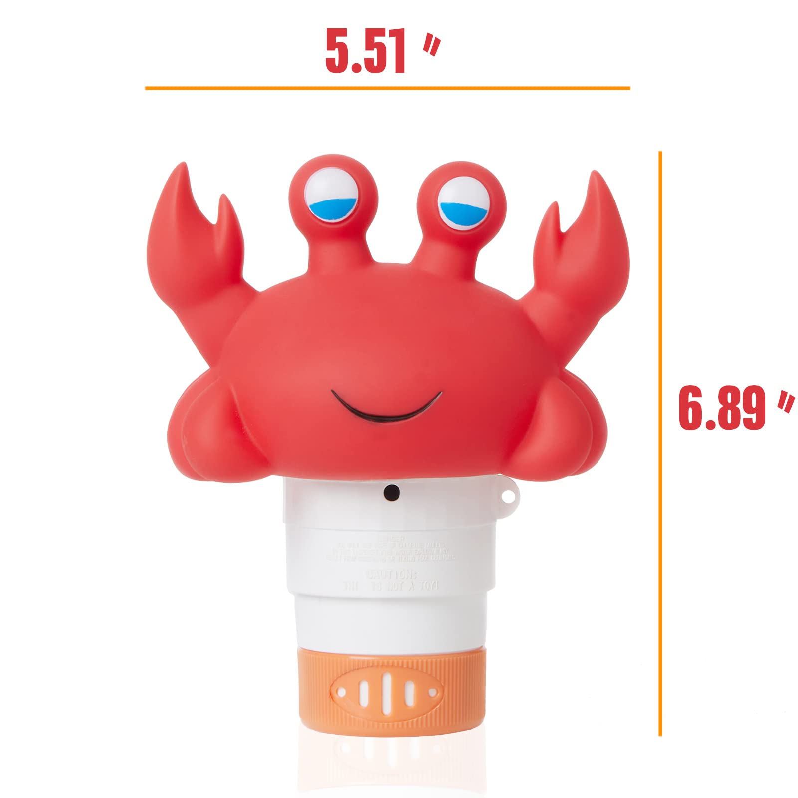 Durable materials of XY-WQ Crab Chlorine Floater