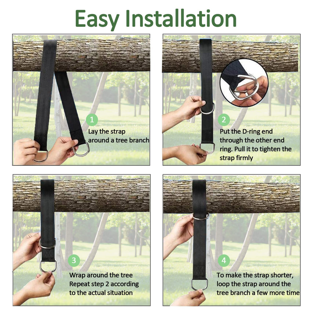 Durable nylon material of Werflyto swing straps