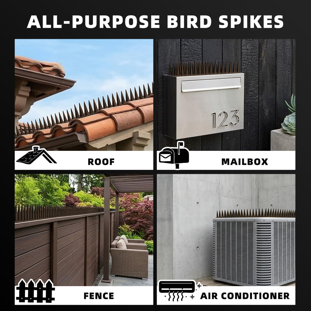 Durable plastic material of LavviTech Bird Spikes