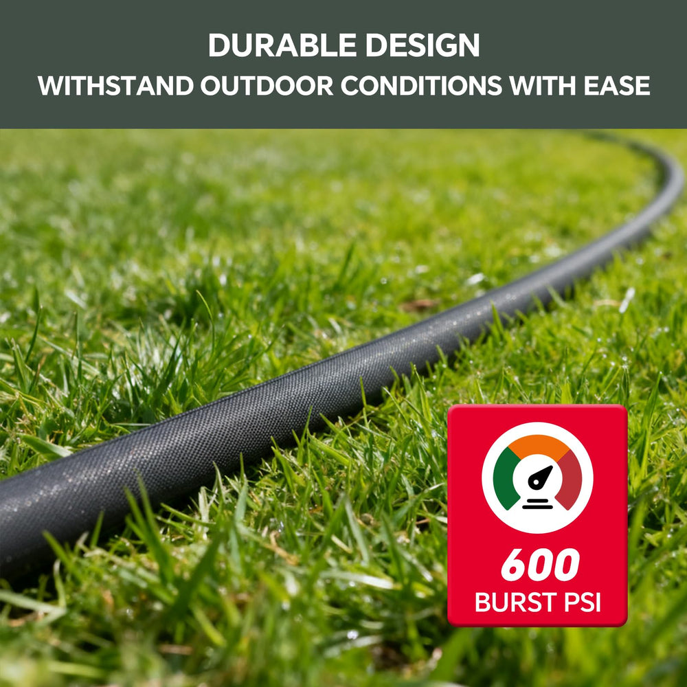 Durable PLYPLYE Garden Hose 25ft with kink-resistant features