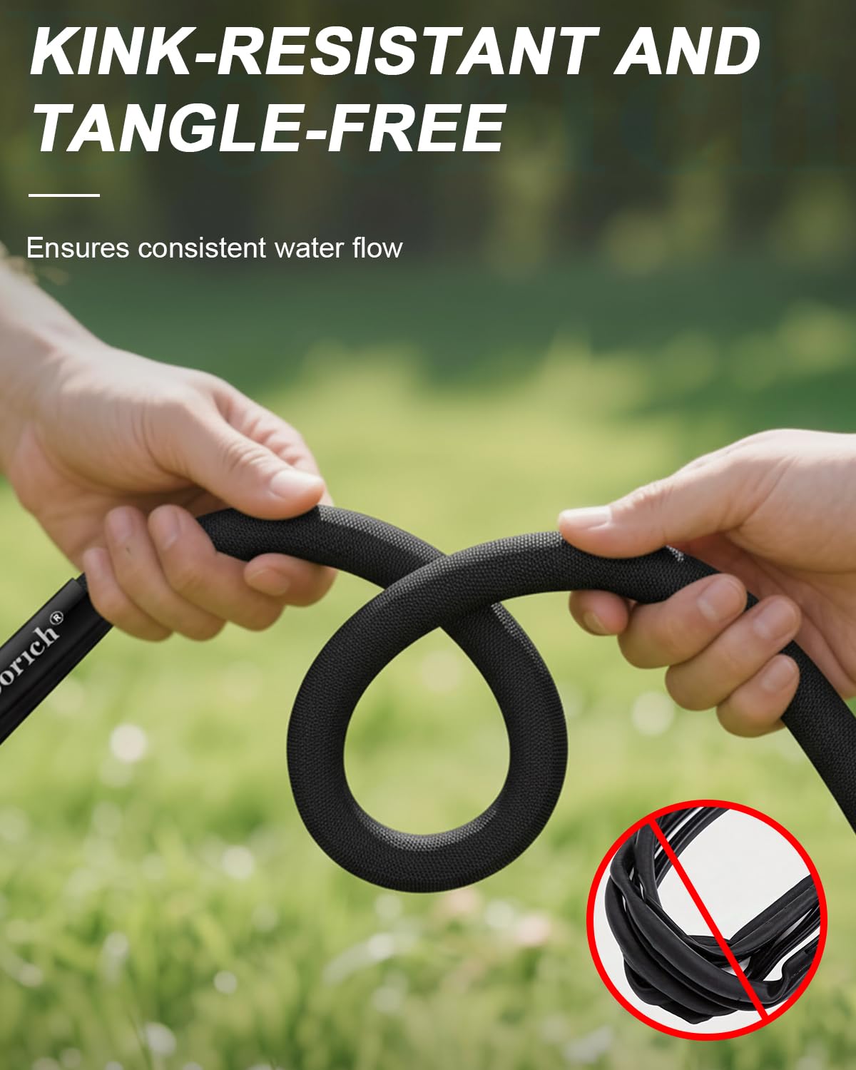 Durable polyester jacket of Doorich Garden Hose