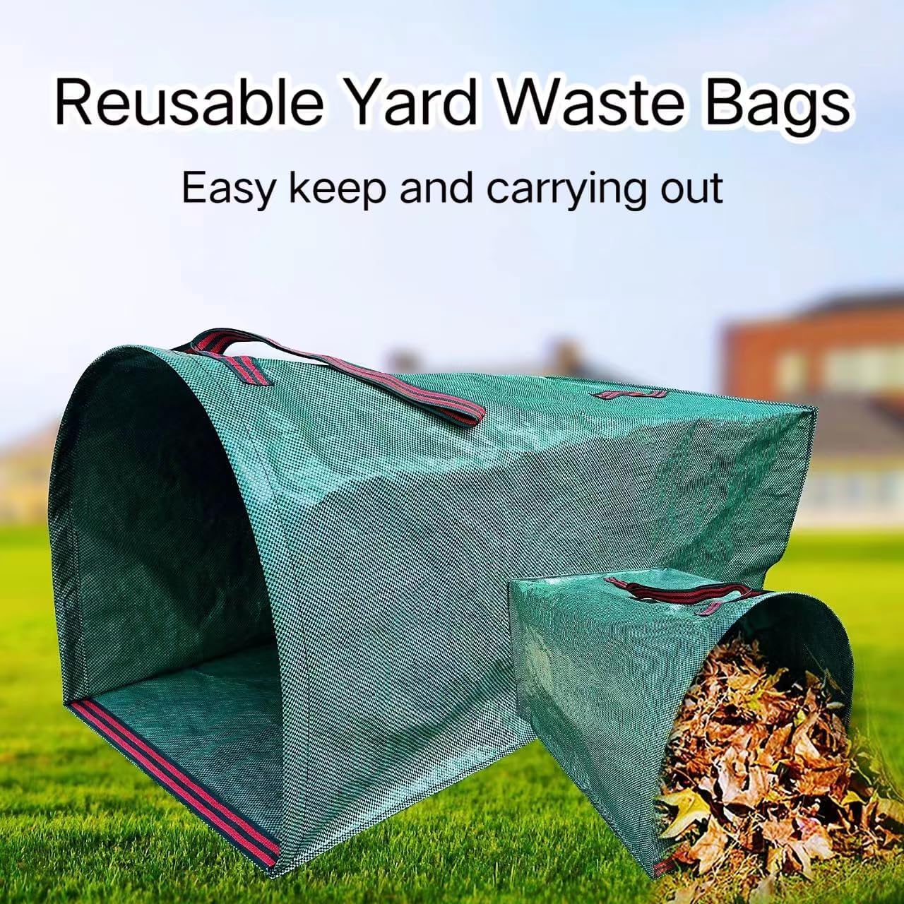 Durable polypropylene material of RISETEX Yard Waste Bag