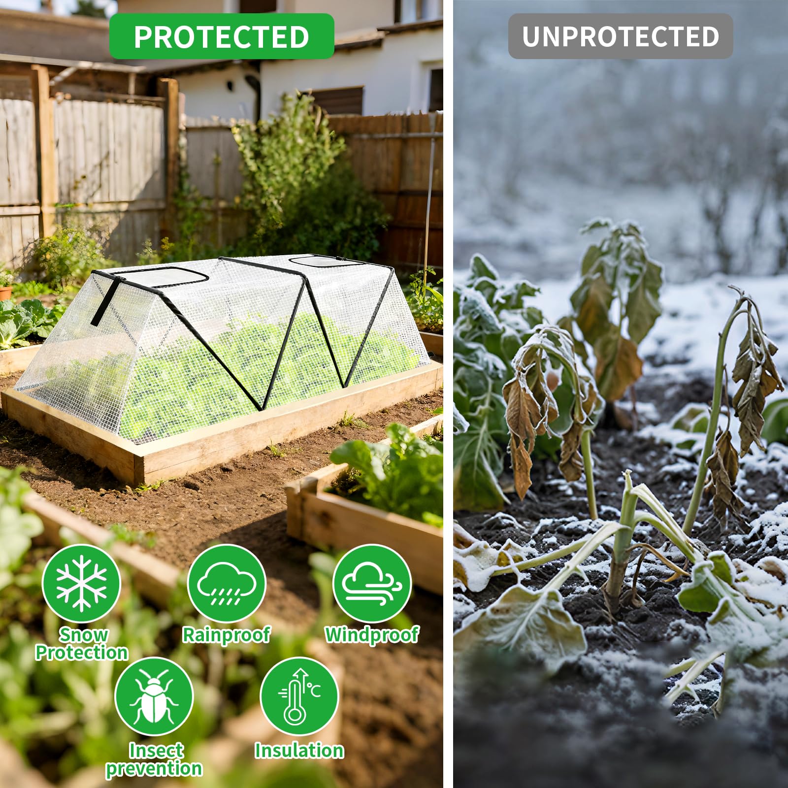 Durable PVC material used in ANGAR plant cover