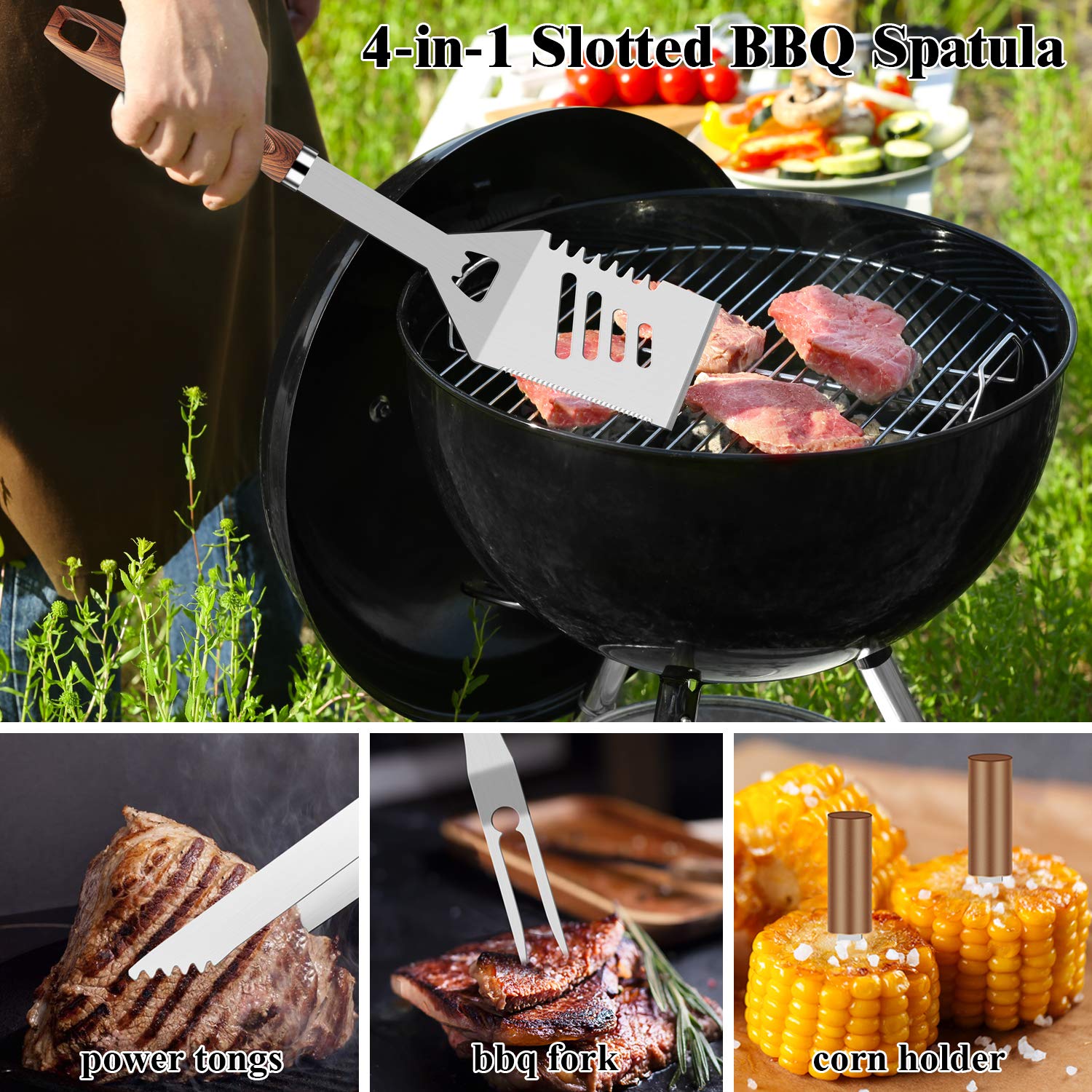 Durable zipper bag for ROMANTICIST BBQ Tool Set