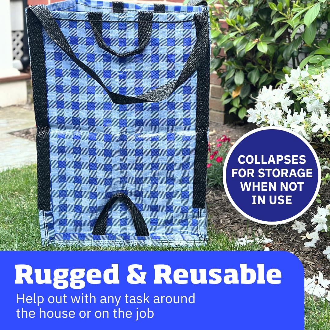 DURASACK bag used as a pop-up trash can at a party