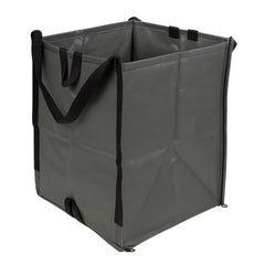 DURASACK Heavy Duty Home and Yard Bag, gray, front view