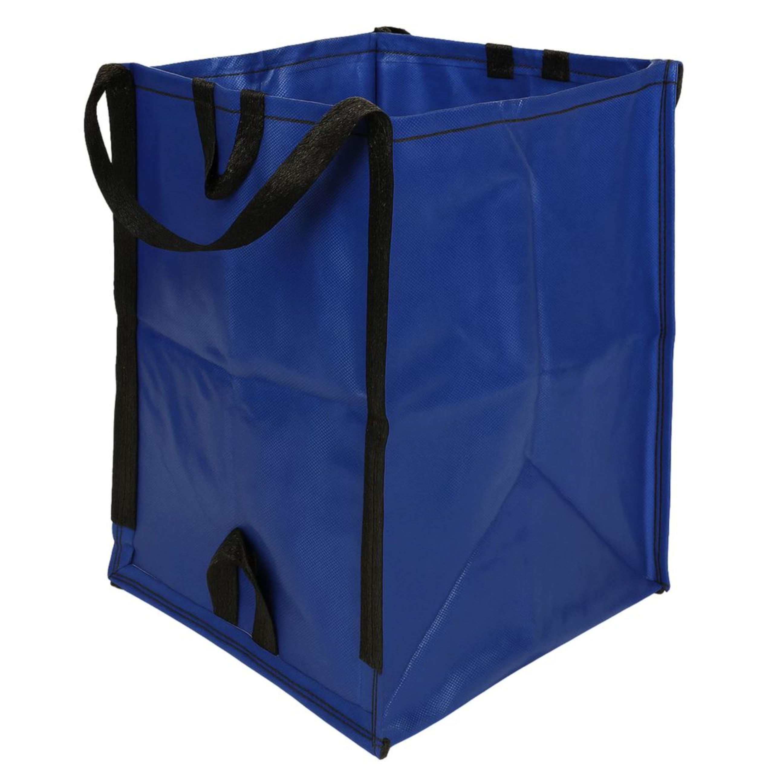 DURASACK Heavy Duty Home and Yard Bags, Blue, 3 Pack front view