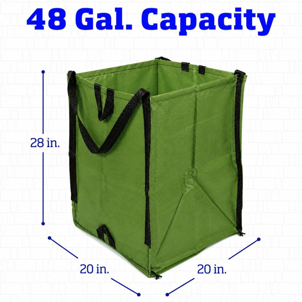 DURASACK Heavy Duty Yard Bag fully opened