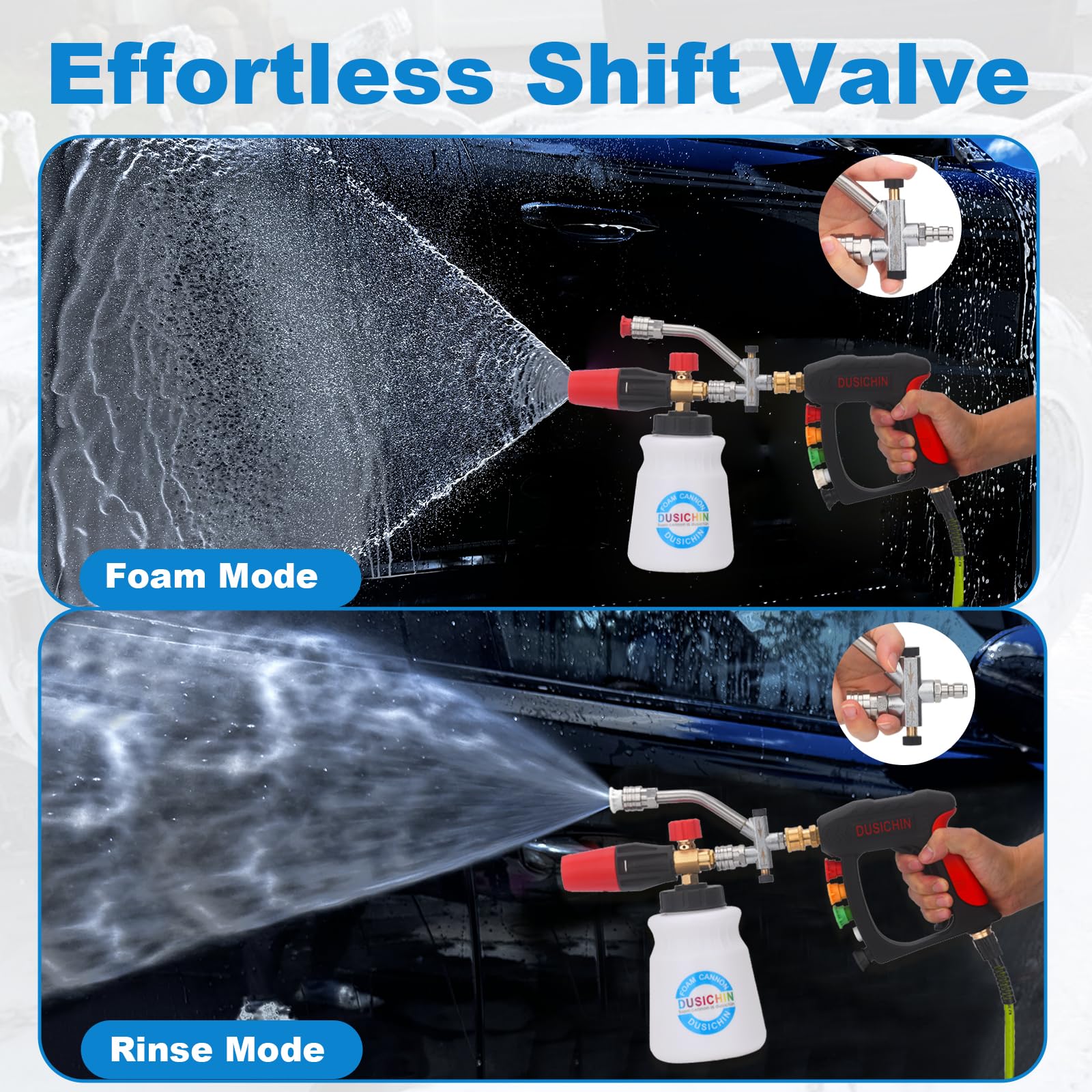 DUSICHIN Foam Cannon with adjustable nozzle