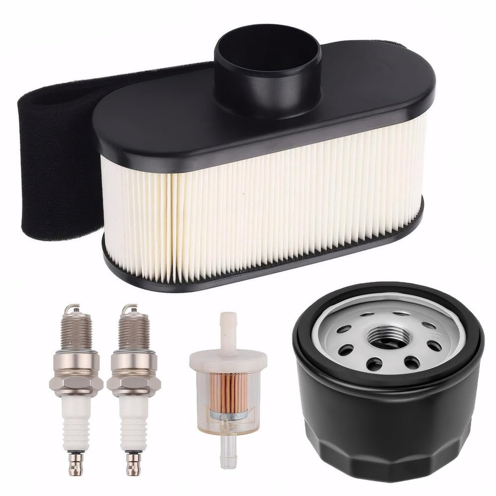 Dylawnio FR691V Tune Up Kit components including air filter and spark plugs