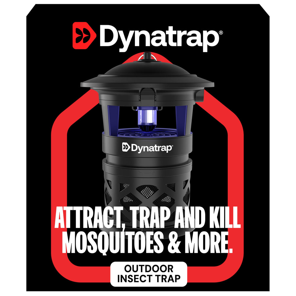 DynaTrap DT1130SR black design with LED bulb