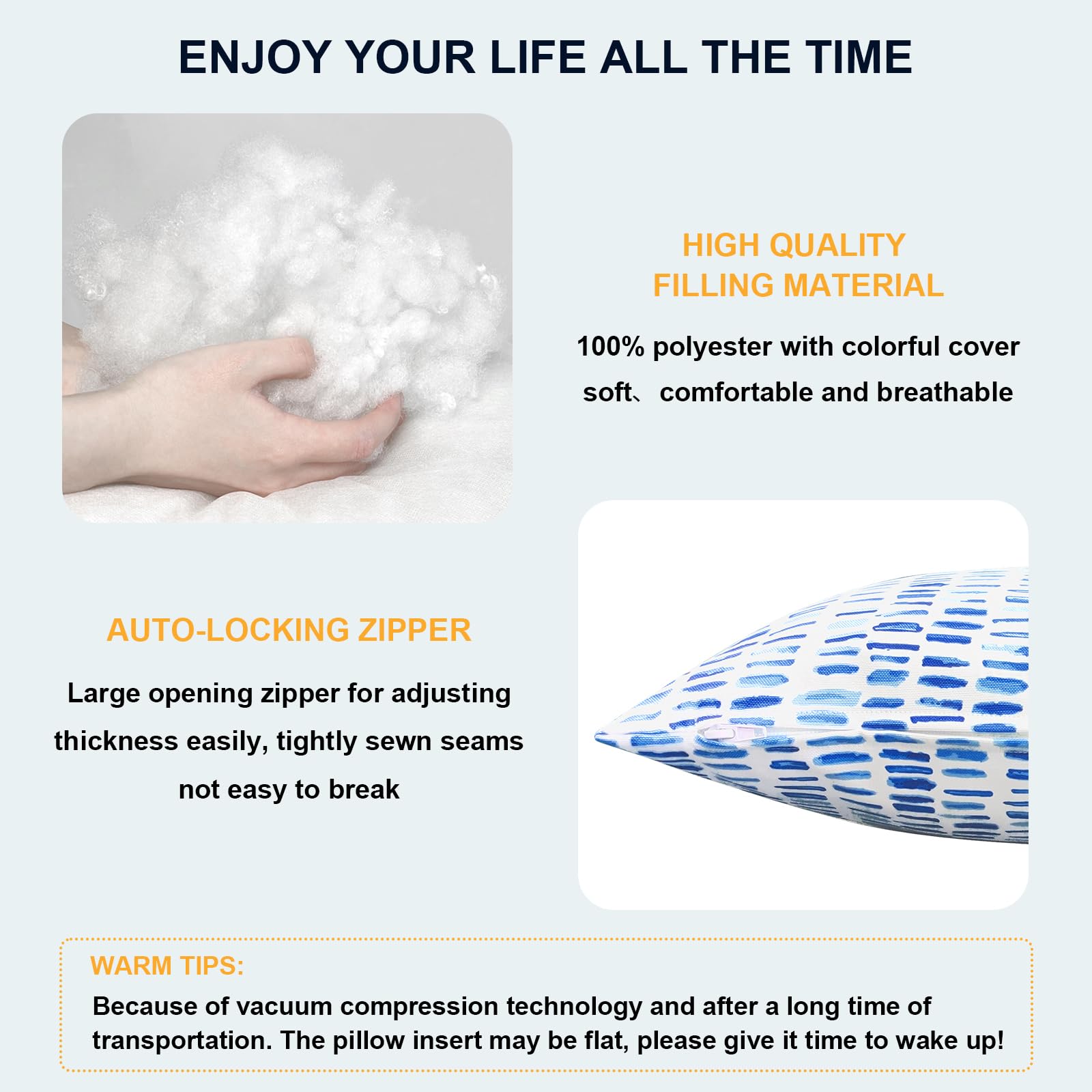 DYTXIII outdoor pillows with double-sided design