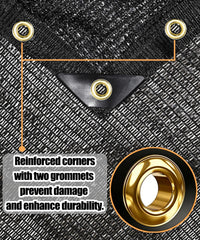 e.share shade cloth in garden setting