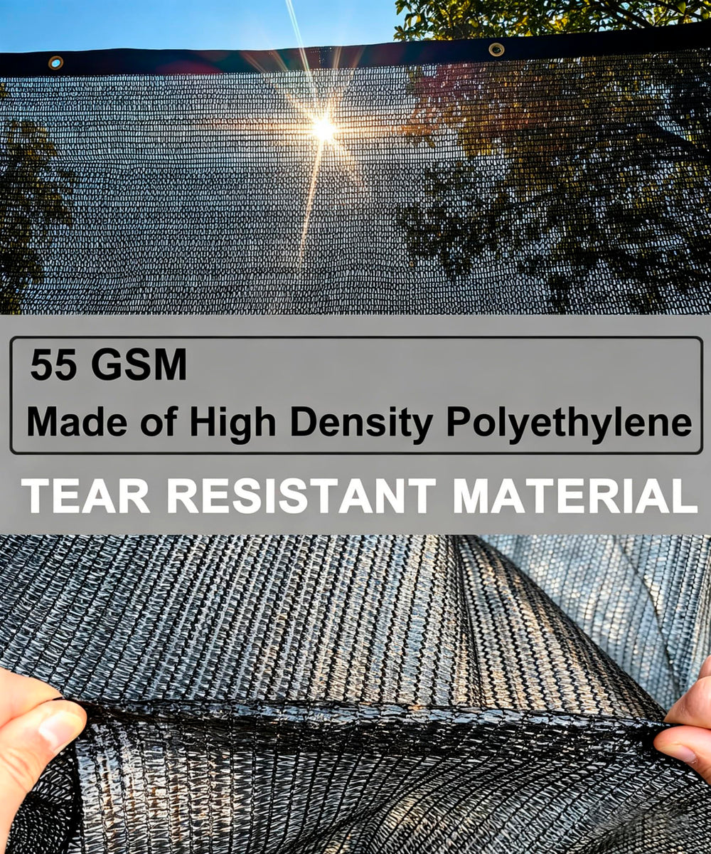 e.share shade cloth showing breathable fabric design