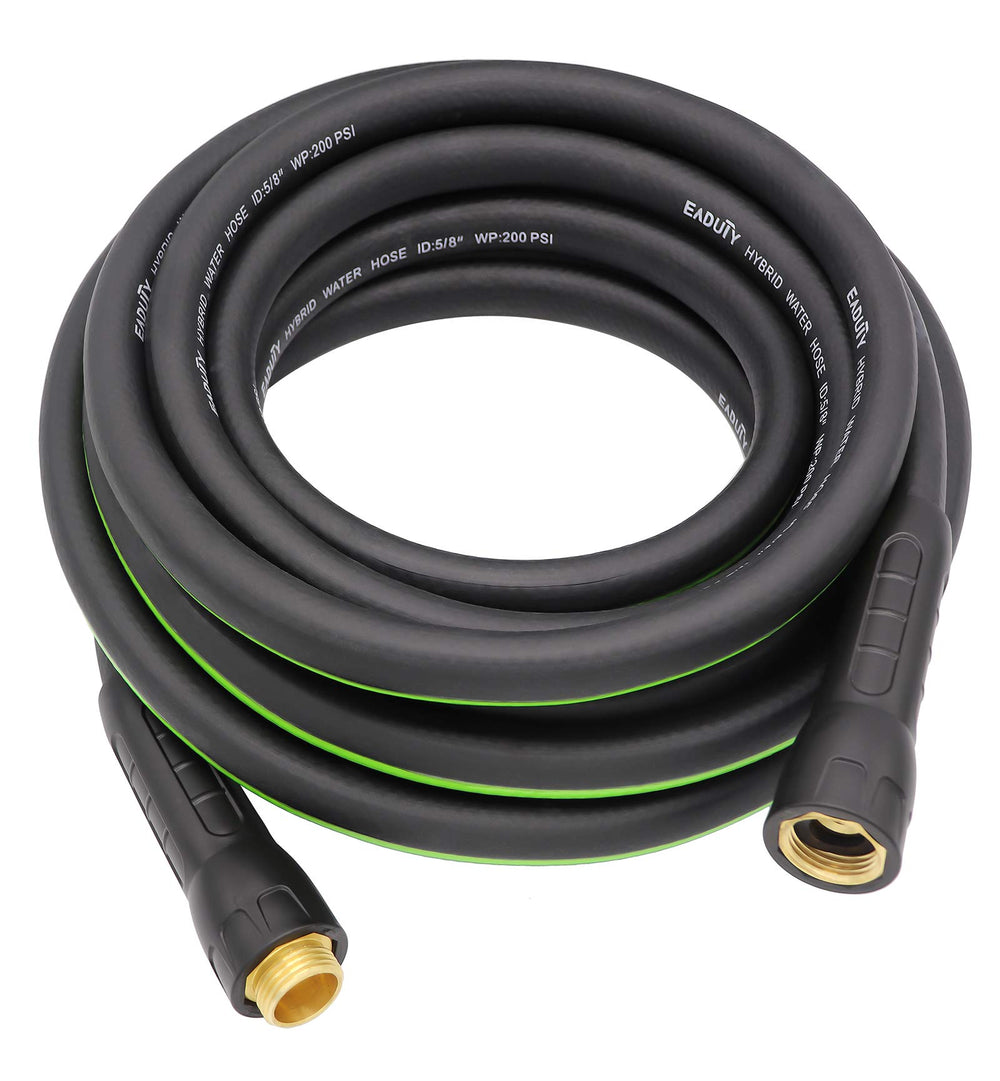 EADUTY Hybrid Garden Hose 5/8 IN. x 25 FT front view