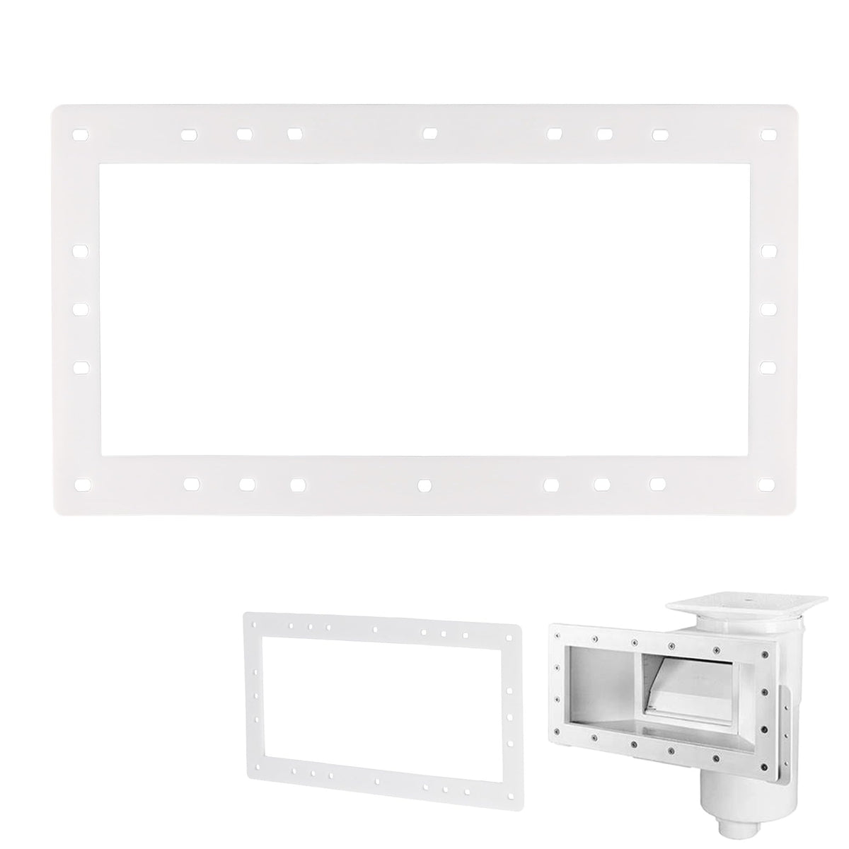 EAORBD Pool Skimmer Gasket SPX1091GW front view