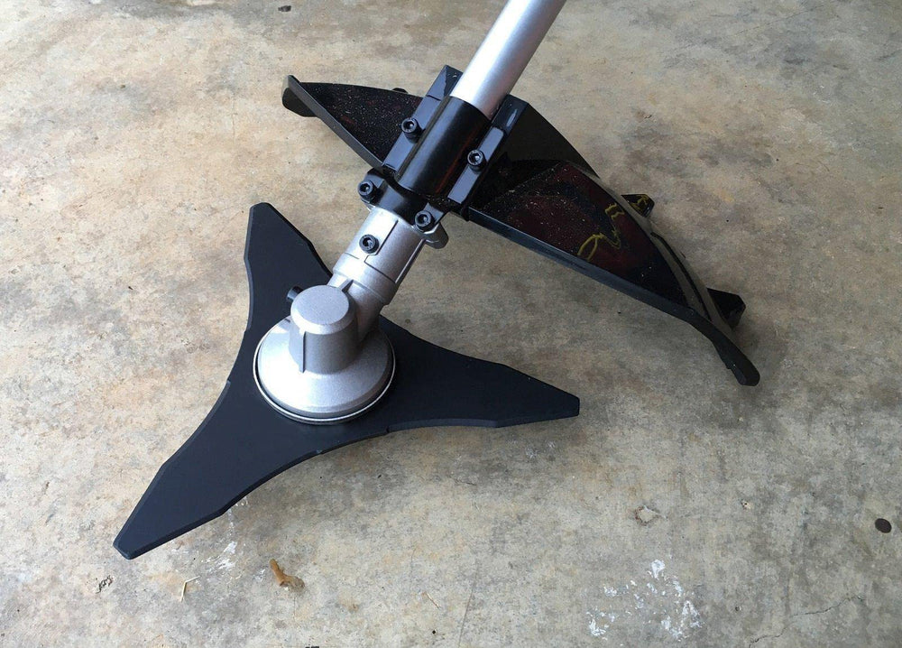 Eapele brush cutter blade with installation accessories laid out