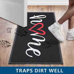 EARTHALL doormat placed at the entrance of a home