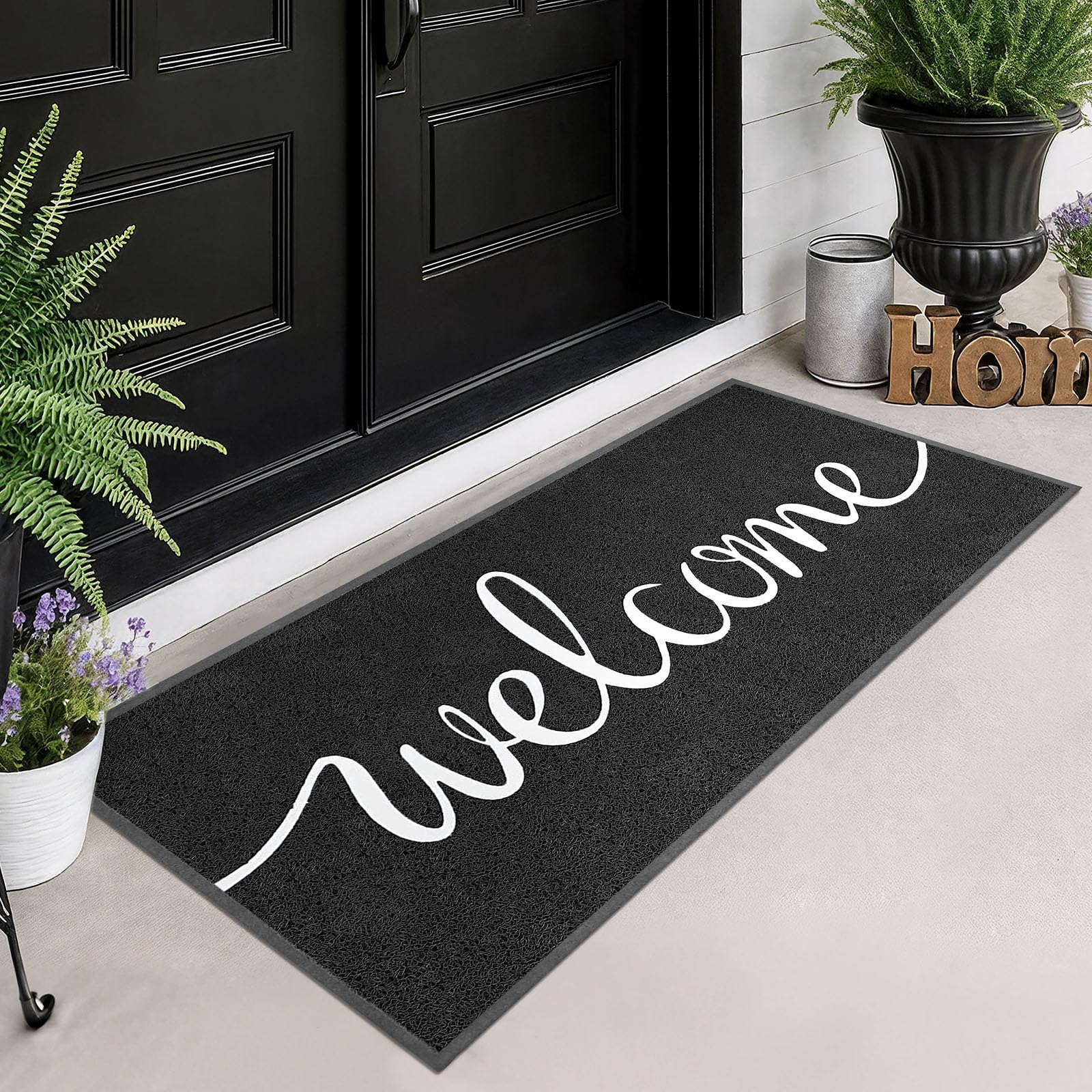 EARTHALL Funny Welcome Mat 59" x 24" front view