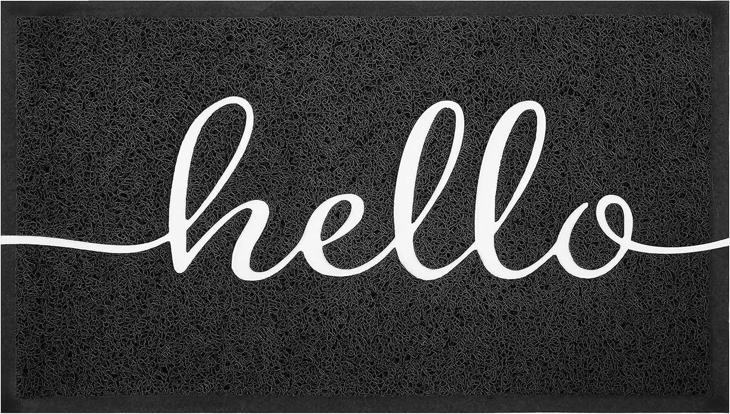 EARTHALL Hello Doormat being cleaned with a hose