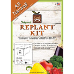 EarthBox Replant Kit with organic fertilizer and dolomite granules