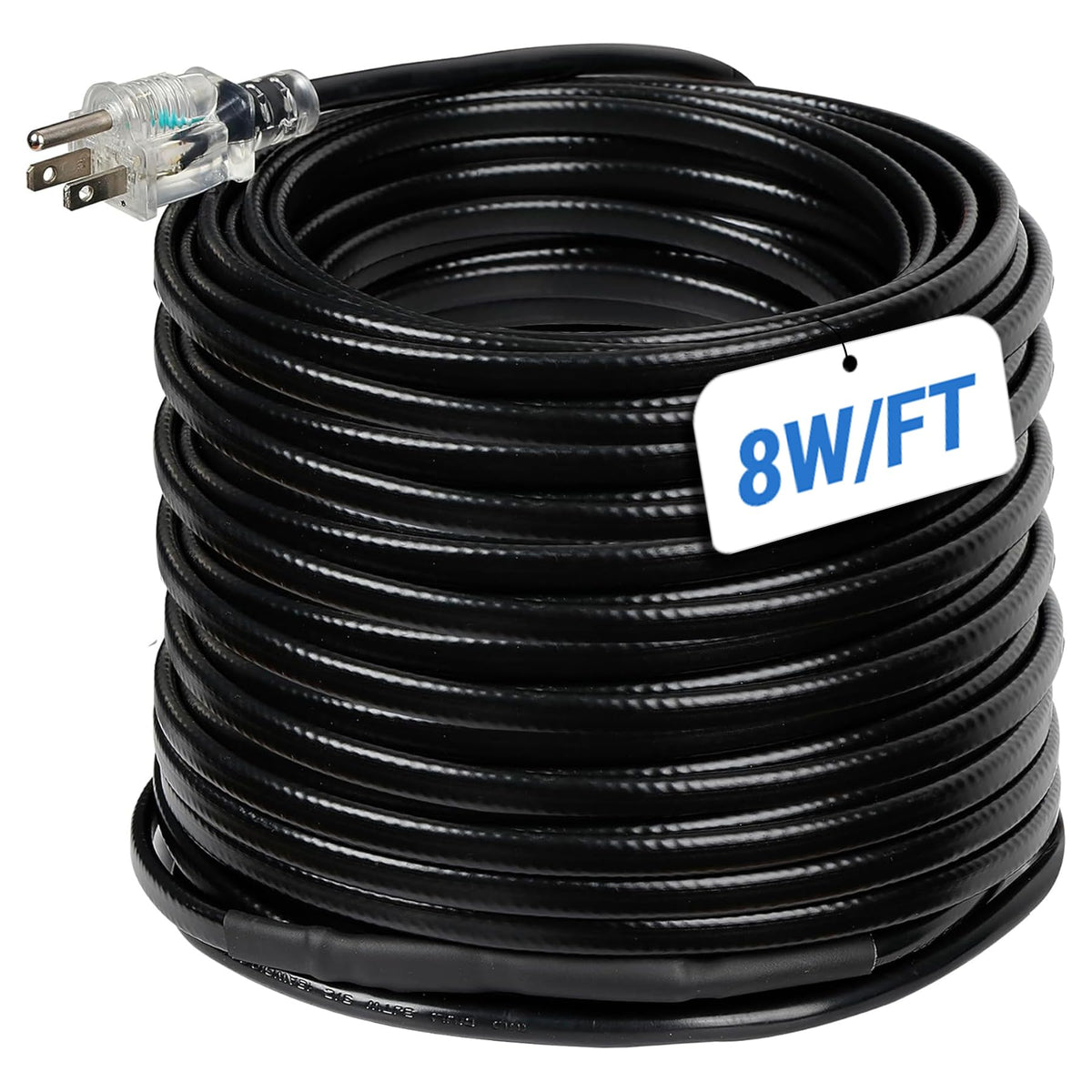 Eastrexon 152FT Roof Heat Cable black model with clips