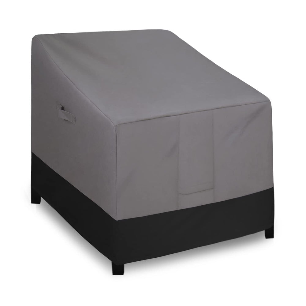 Easy-Going Heavy Duty Outdoor Chair Cover front view in gray