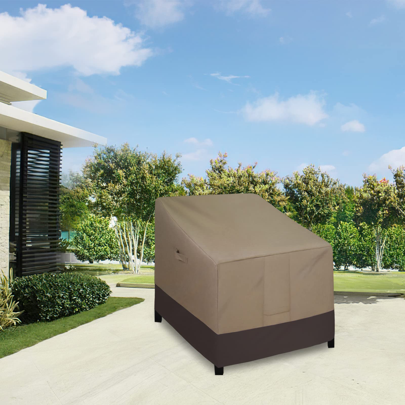 Easy-Going Heavy Duty Outdoor Chair Cover side view