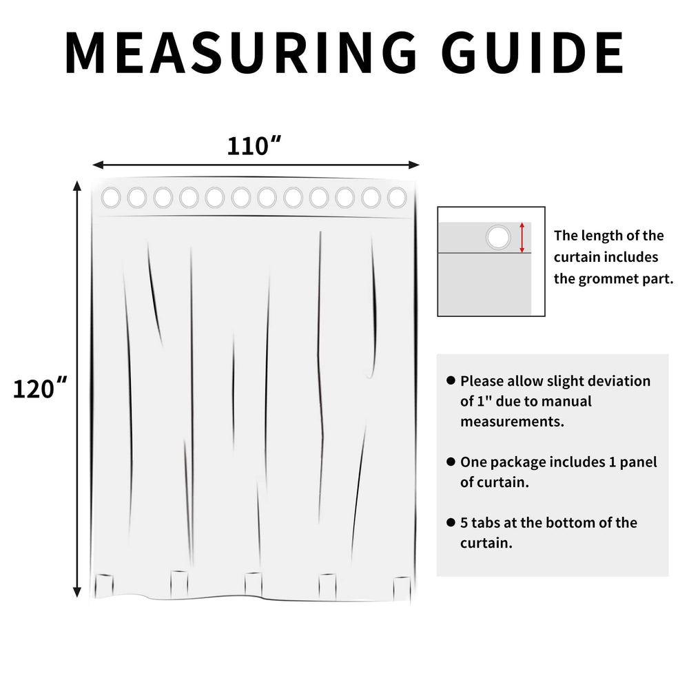 Easy-Going Outdoor Curtain displayed in packaging