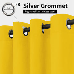 Easy-Going Outdoor Curtain grommet detail