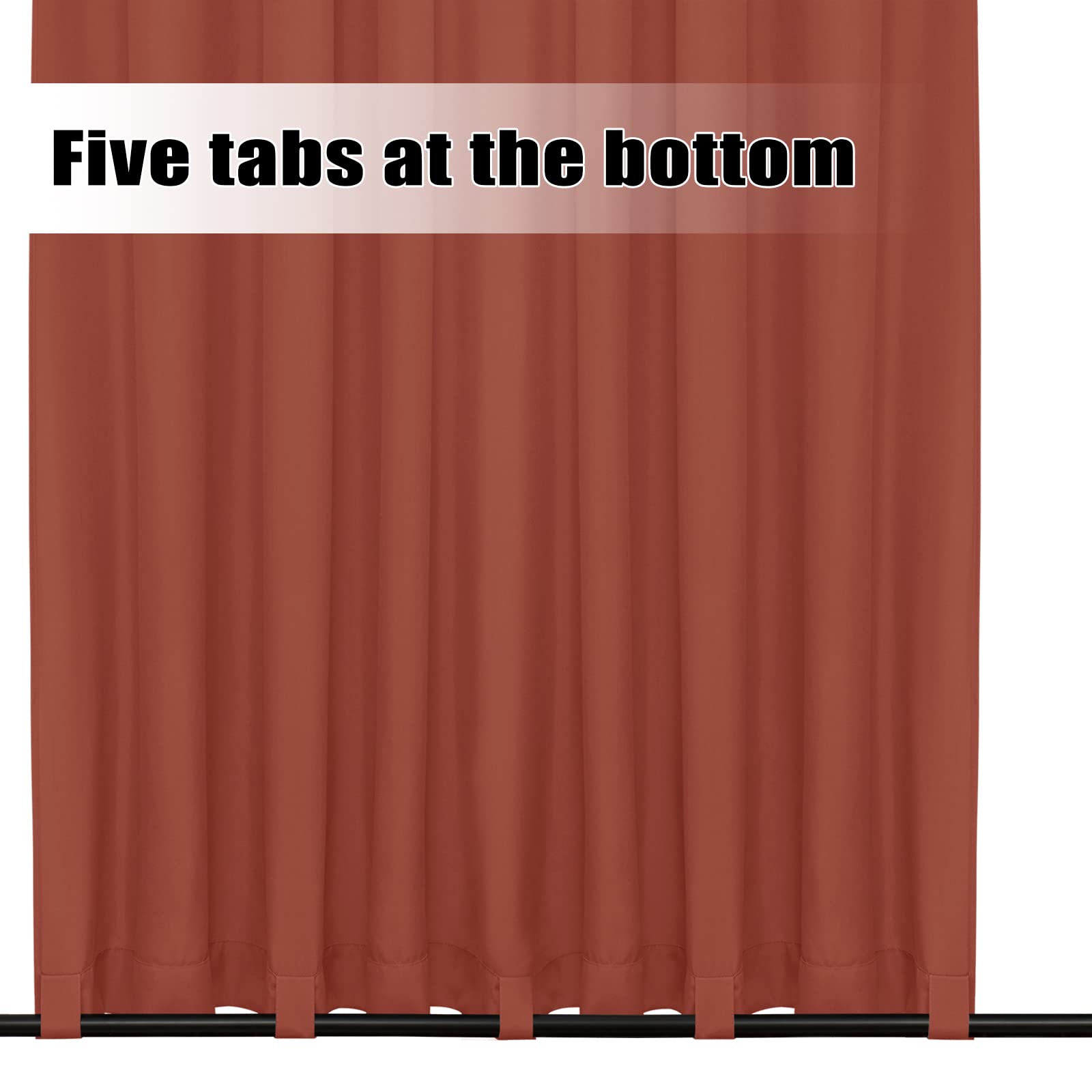 Easy-Going Outdoor Curtain in outdoor setting