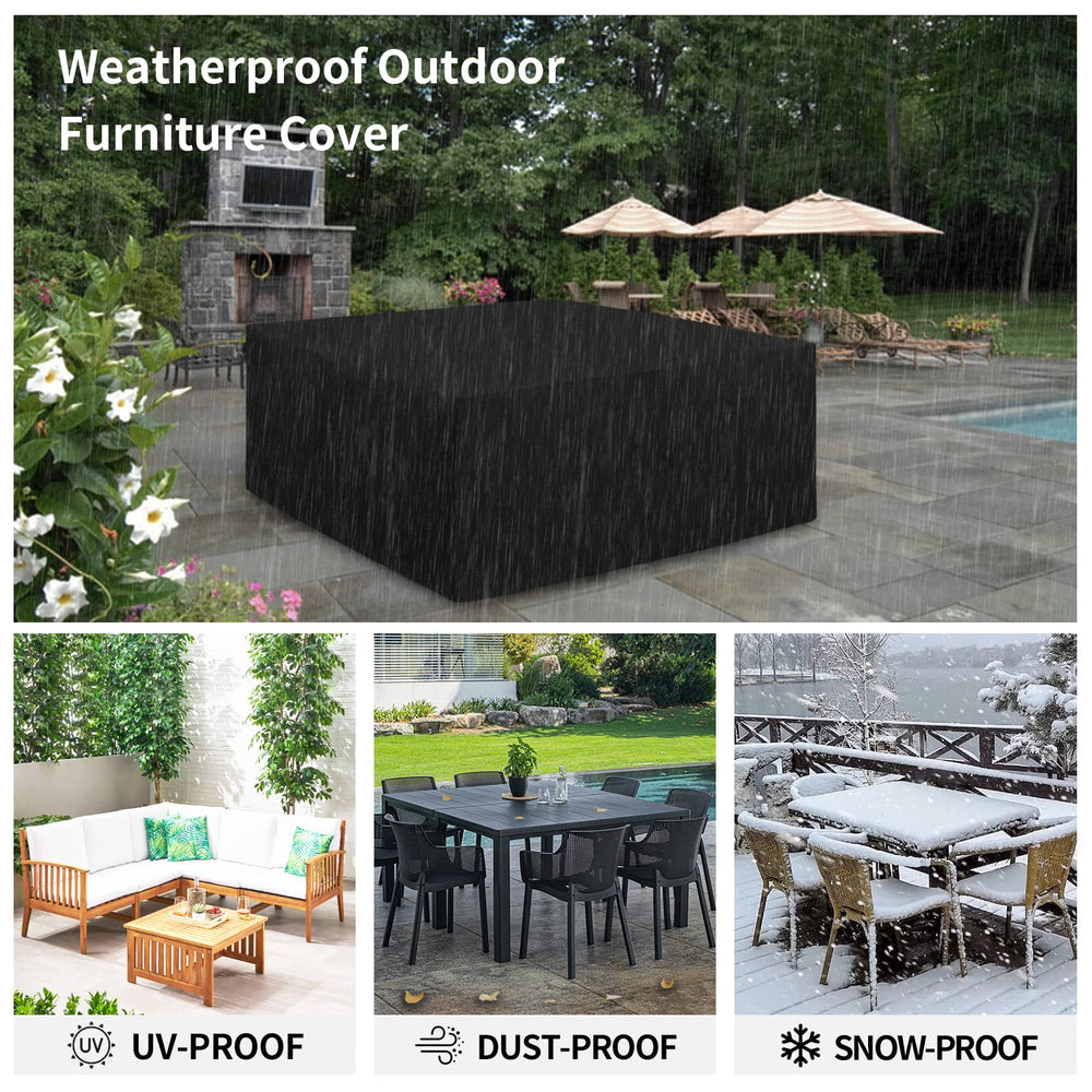 Easy-Going patio cover dimensions 64"L x 64"W x 28"H