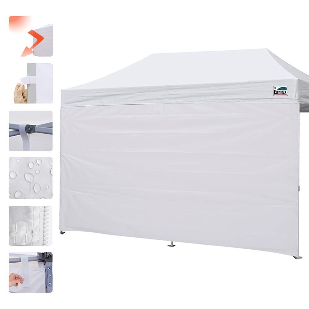 Easy installation of Eurmax Pop Up Canopy Side Wall