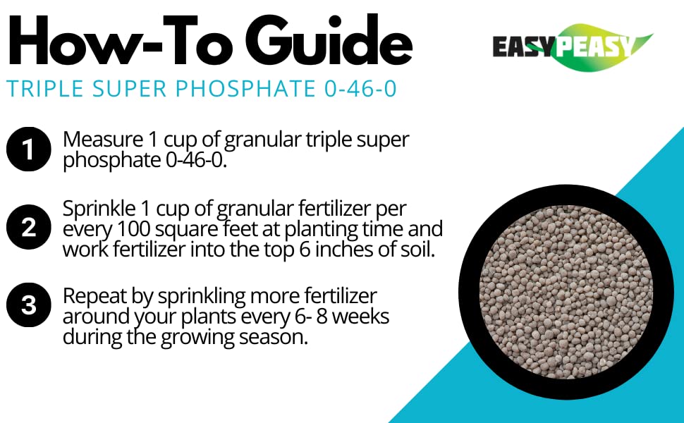 Easy Peasy fertilizer used around fruit trees